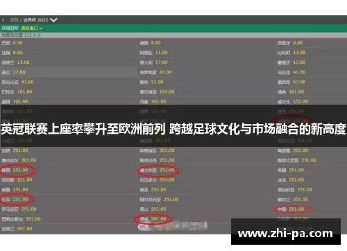 英冠联赛上座率攀升至欧洲前列 跨越足球文化与市场融合的新高度 英冠联赛上座率攀升至欧洲前列 跨越足球文化与市场融合的新高度